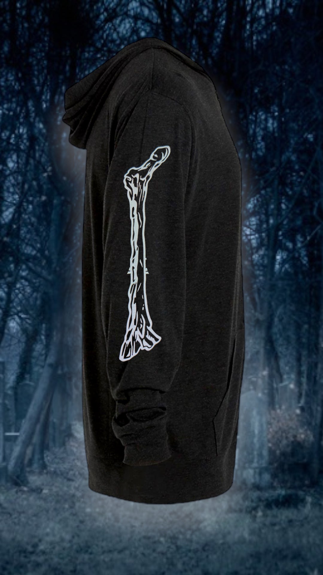 Bones Zip up Hoodie