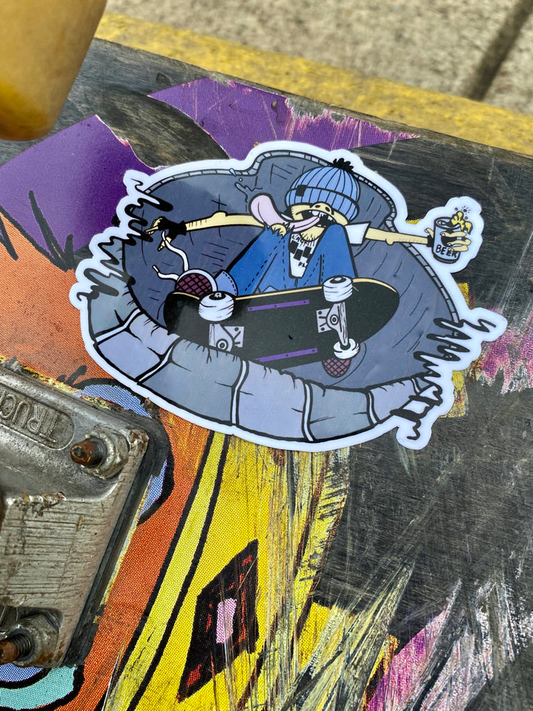 Bowl Ripper Sticker.