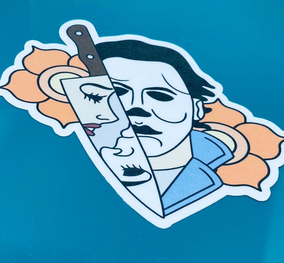Michael Myers Sticker.
