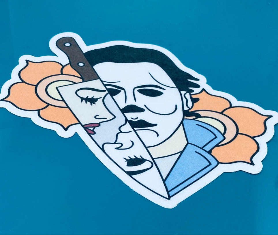 Michael Myers Sticker.