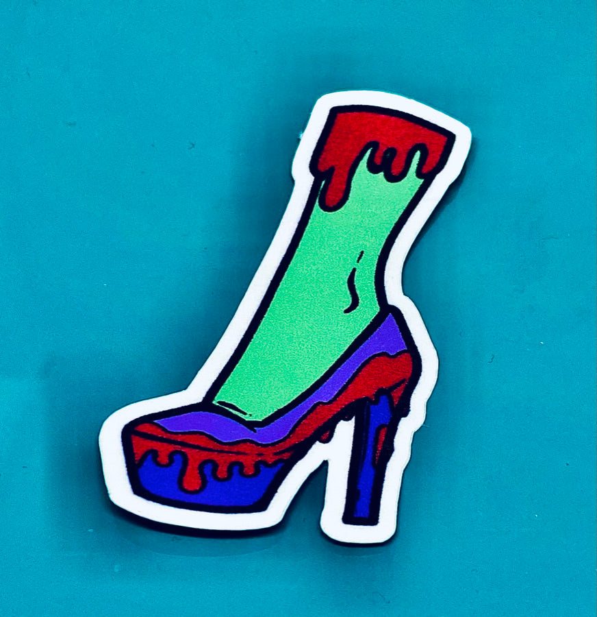 Zombie Babe. Zombie Girl. Heels