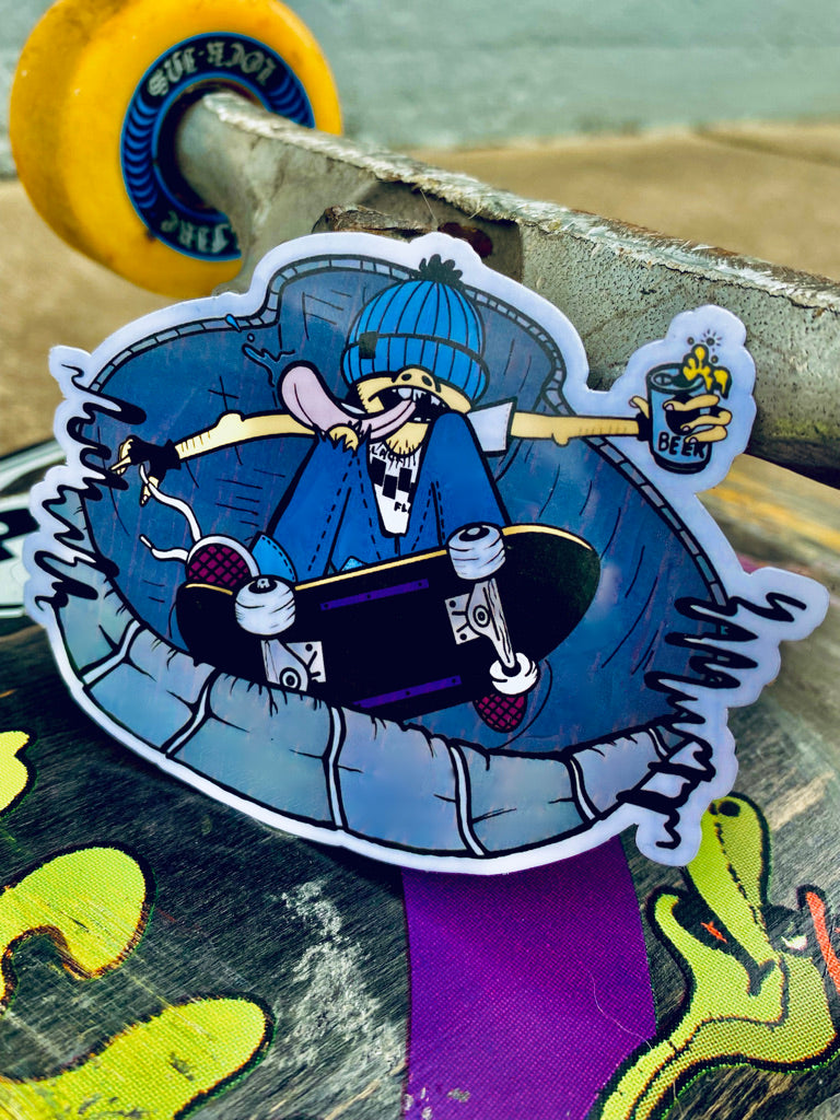 Bowl Ripper Sticker.