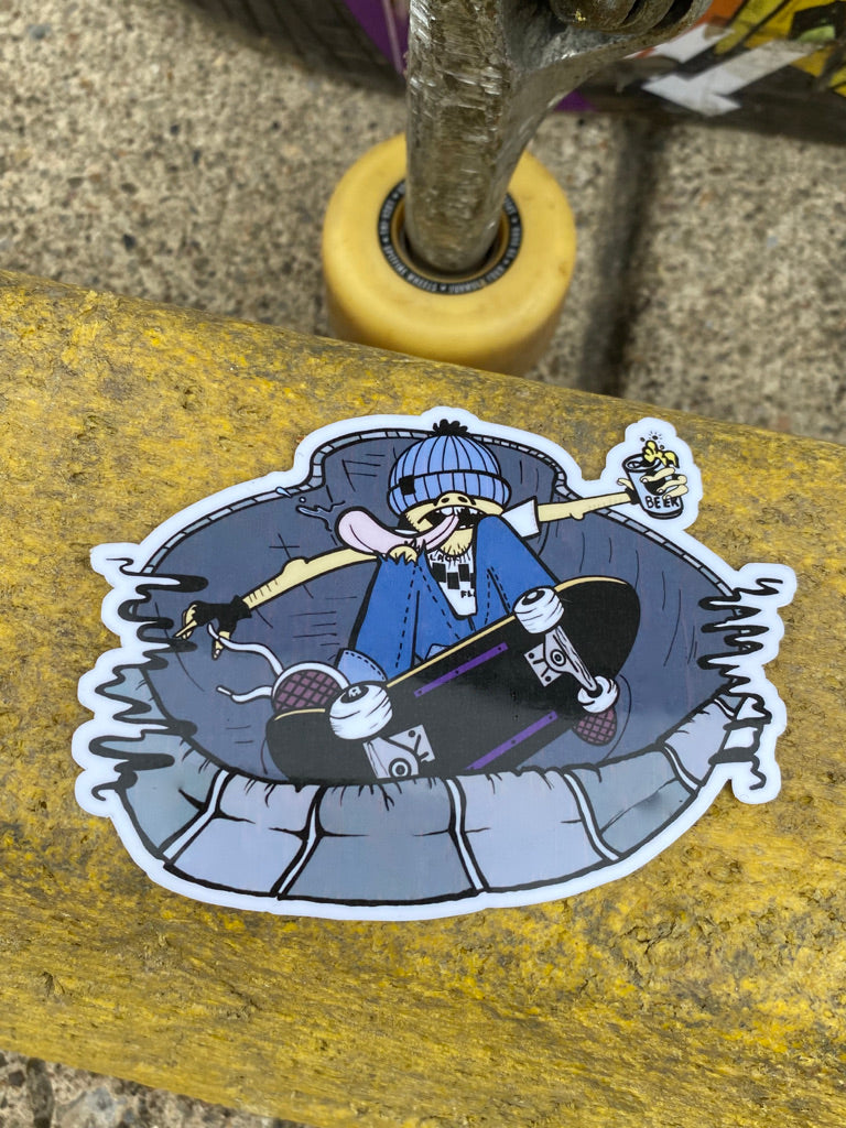 Bowl Ripper Sticker.