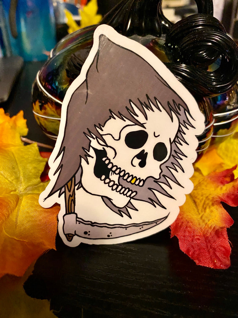Grim Reaper Sticker