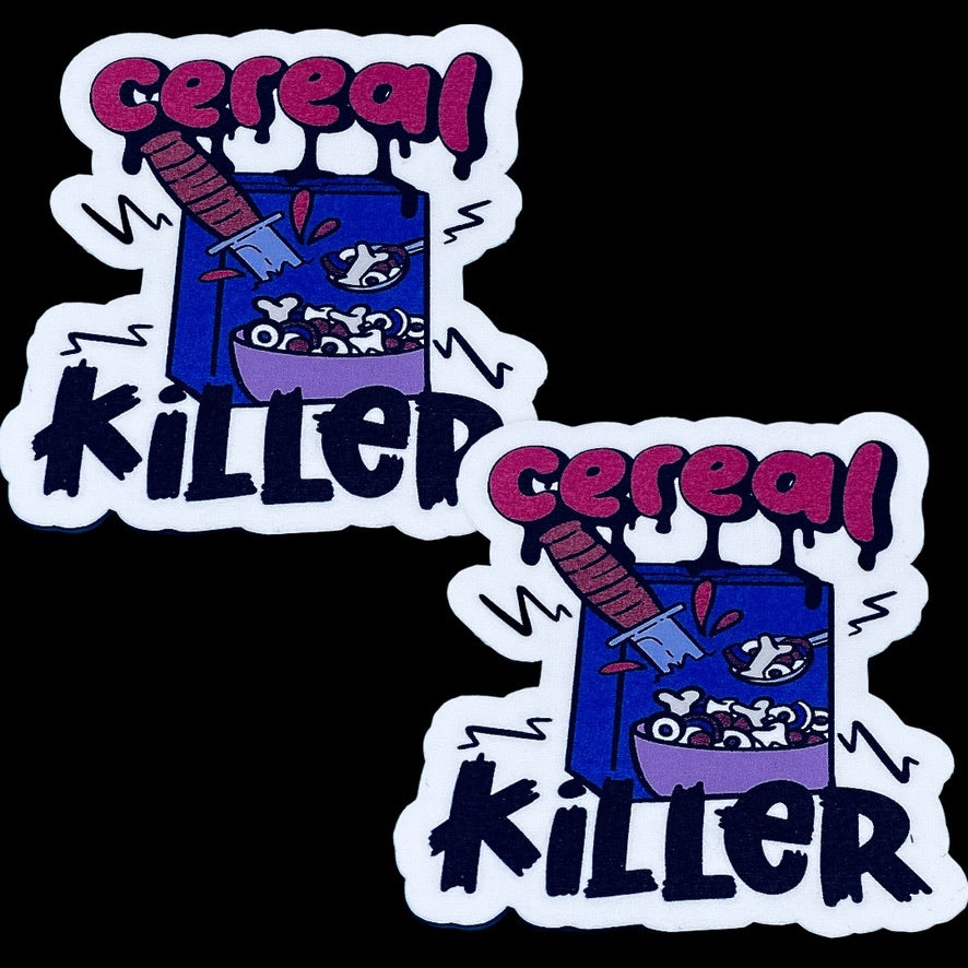 Cereal Killer Sticker.