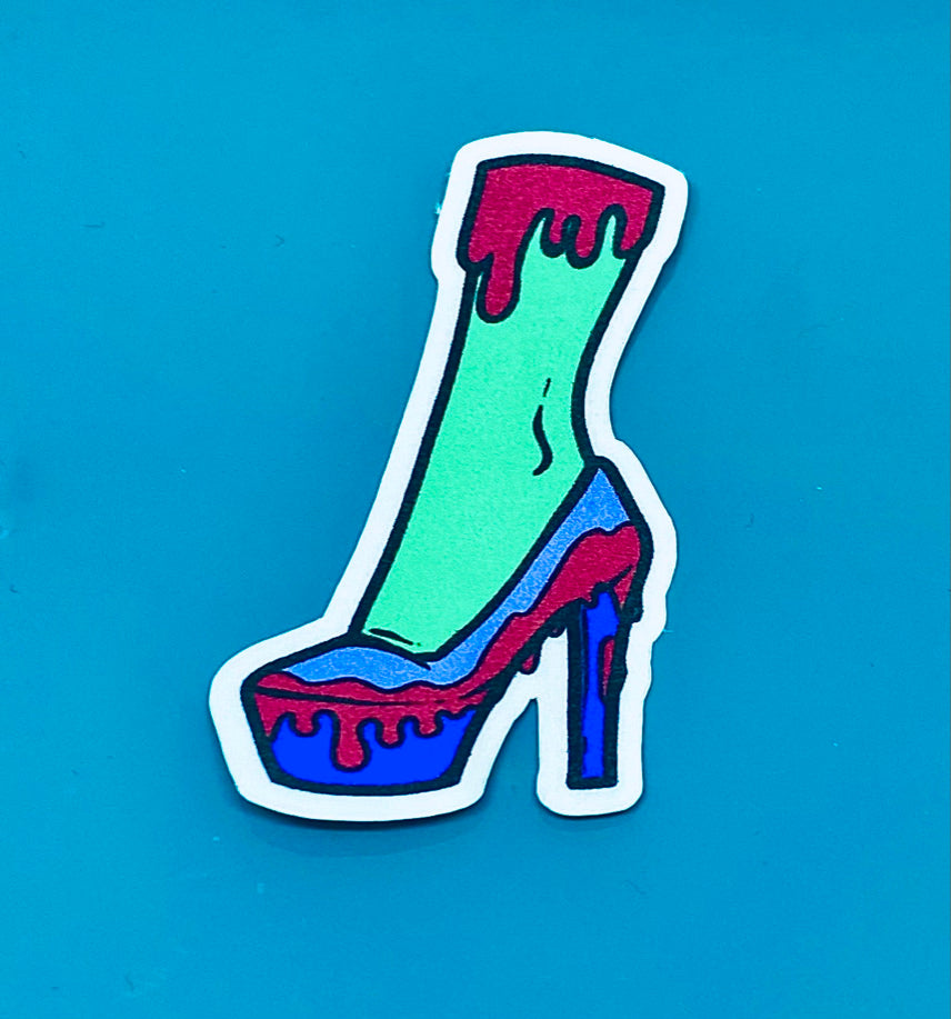 Zombie Babe. Zombie Girl. Heels