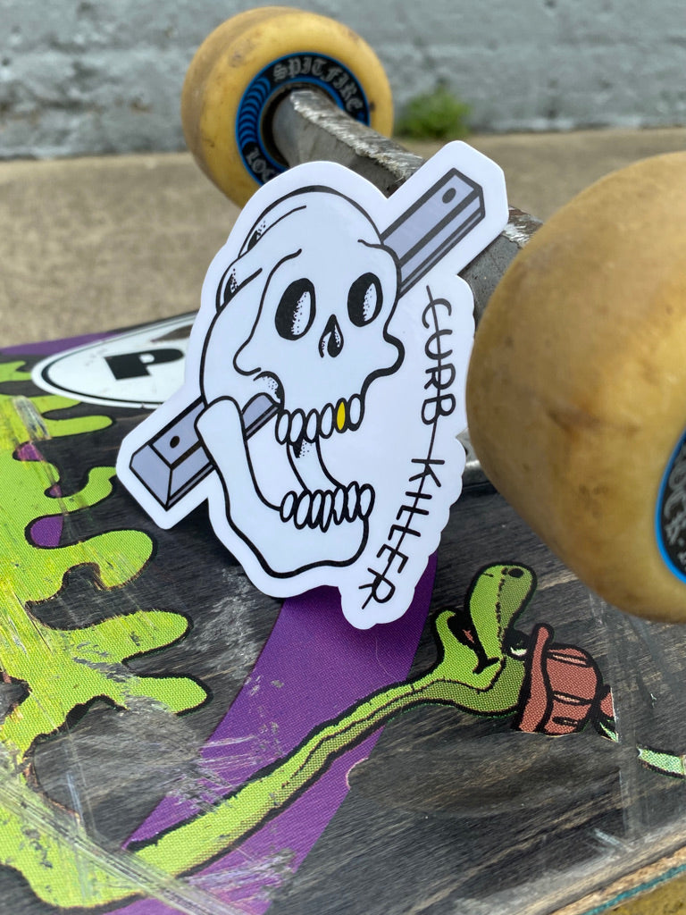Curb Killer Sticker.