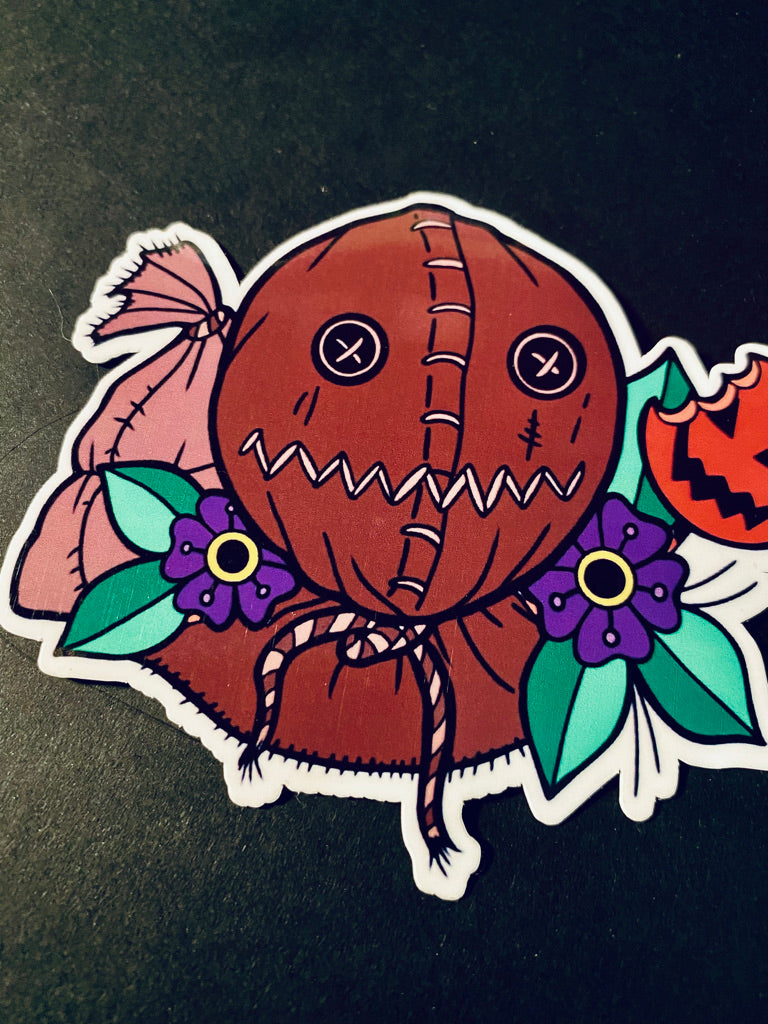 Sam Trick r’ Treat Sticker.