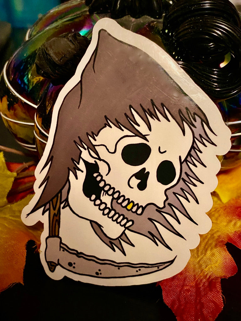 Grim Reaper Sticker