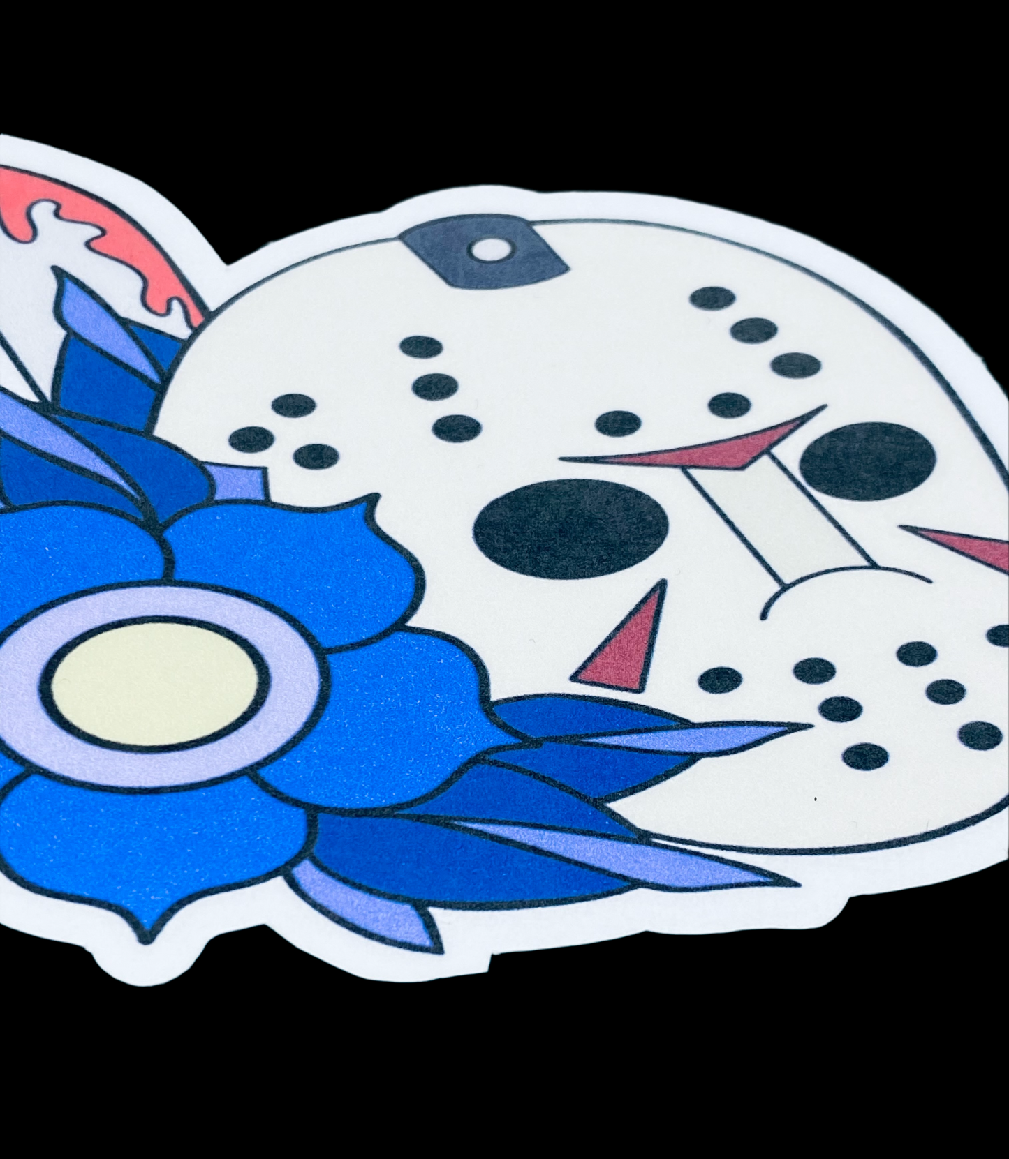 Jason Voorhees Sticker. Friday the 13th Sticker. Jason Sticker.