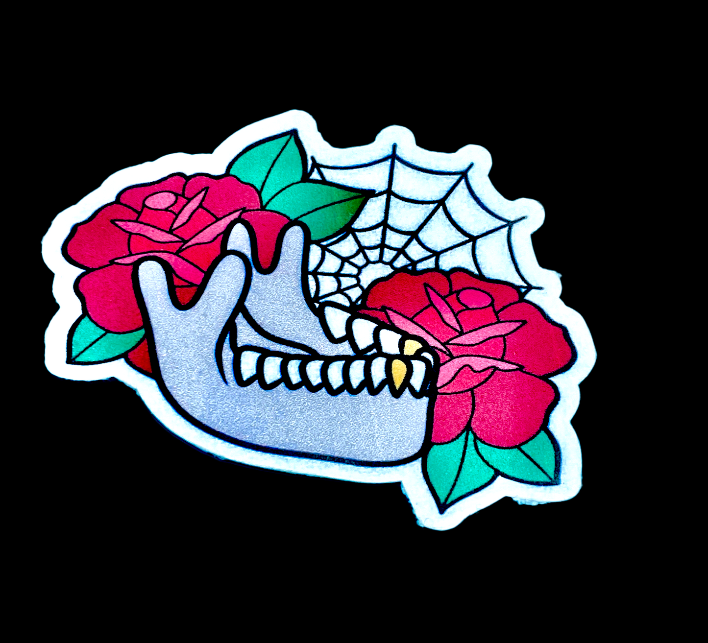 Jaw Bone Sticker. T