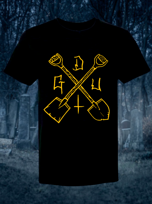 Shovel T-Shirt Gold.