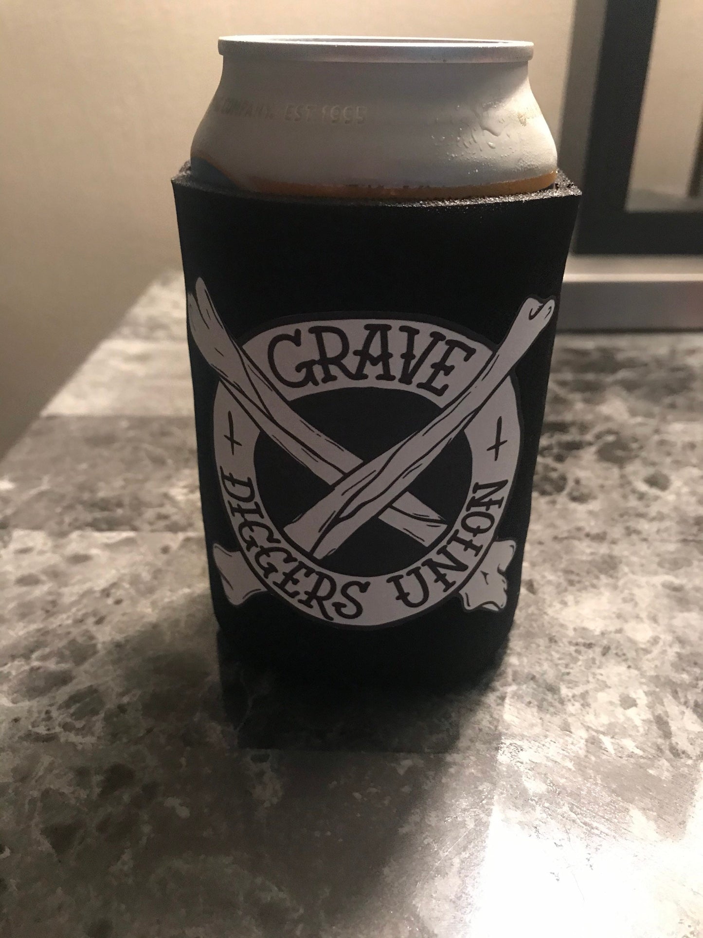 Grave Diggers Union Beer Koozie