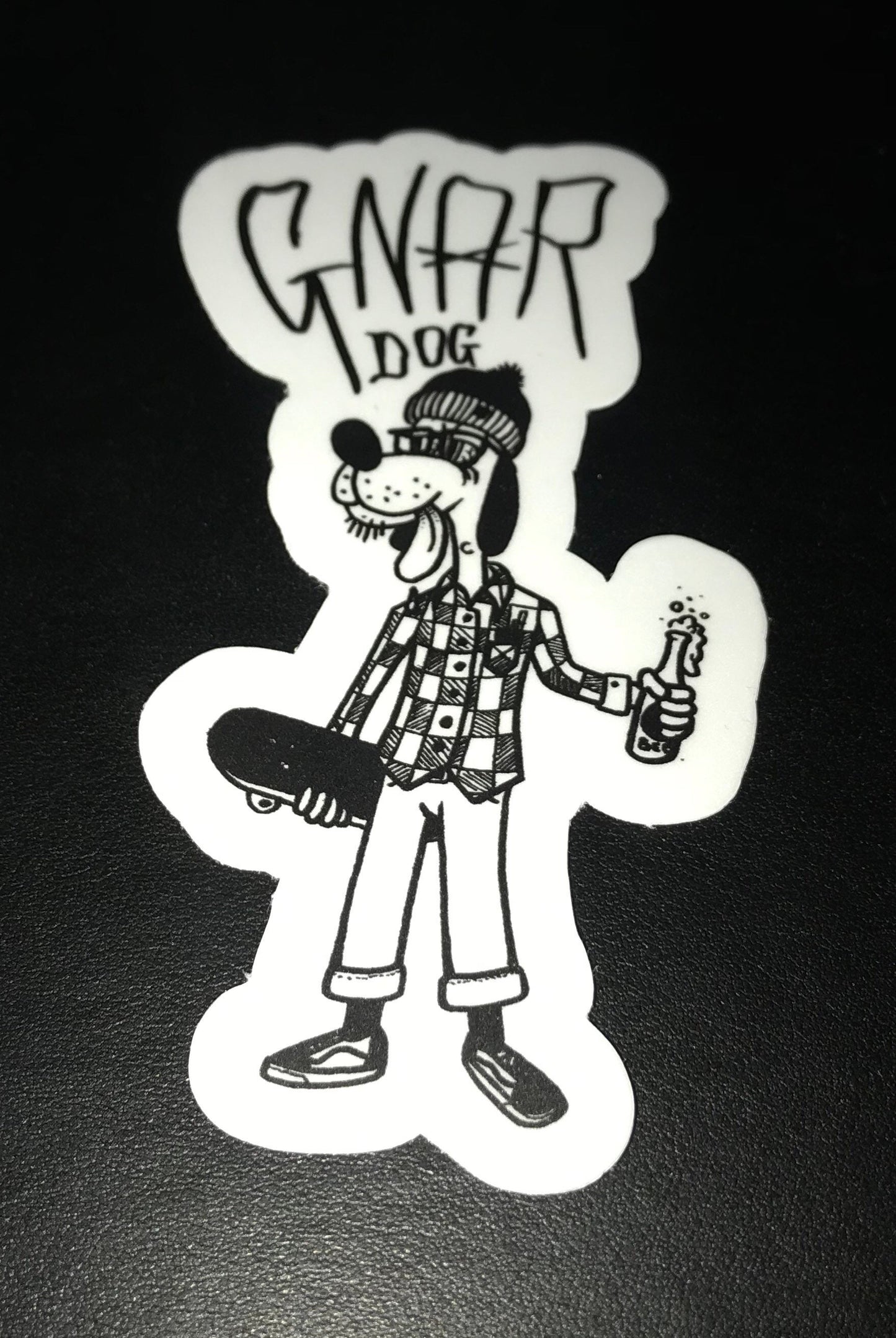 Gnar Dog Sticker.