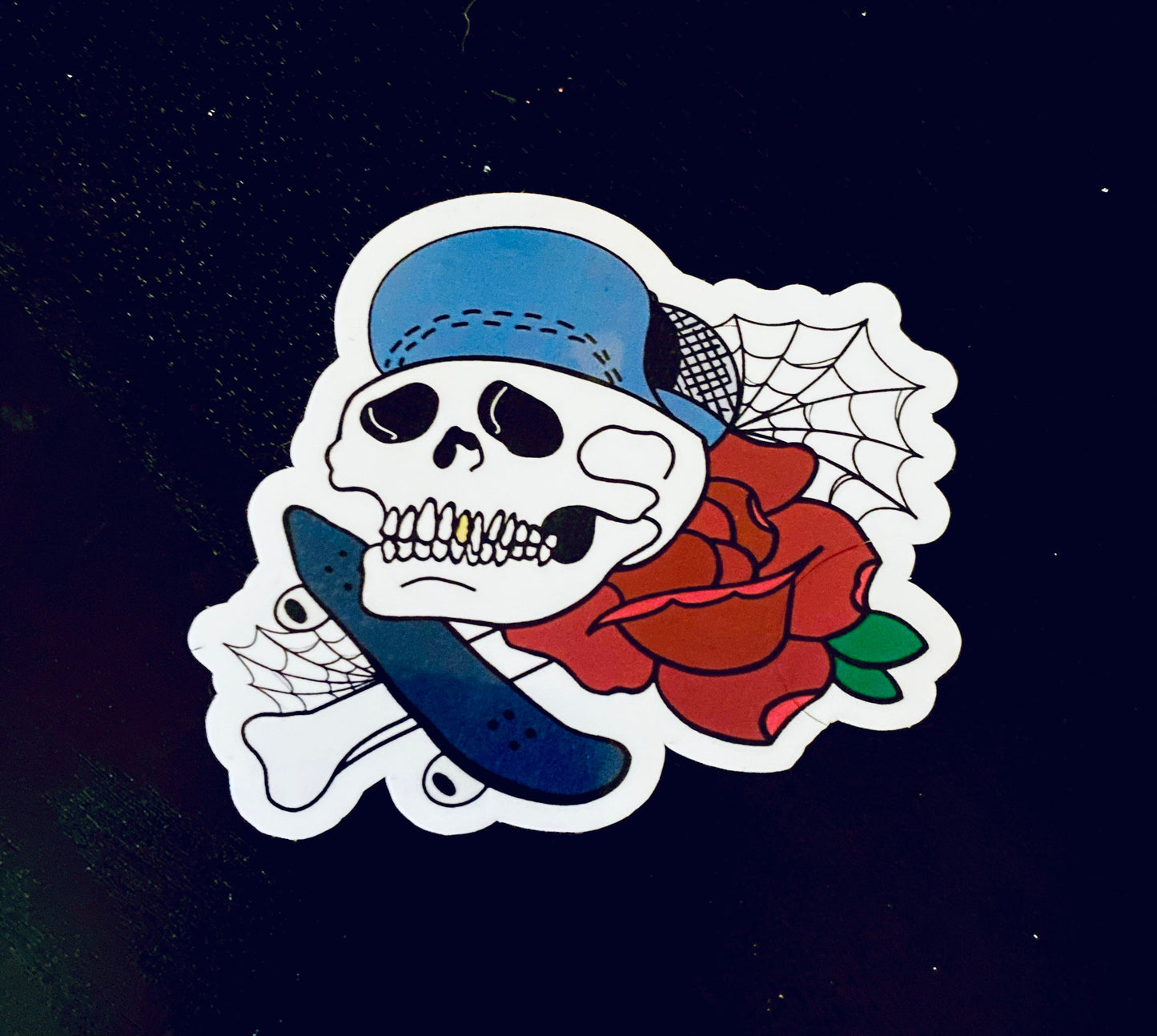 Skate or Die Sticker.