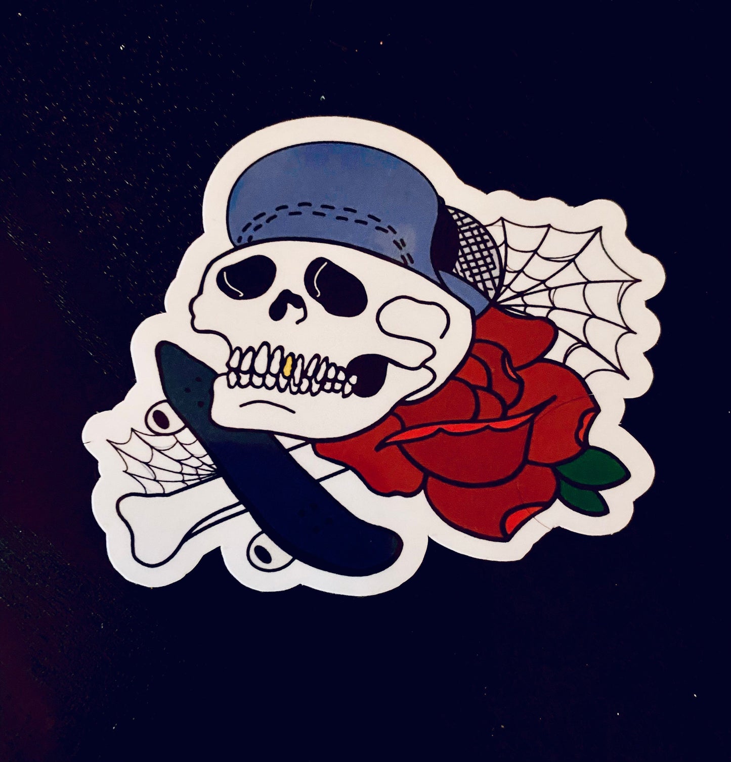 Skate or Die Sticker.