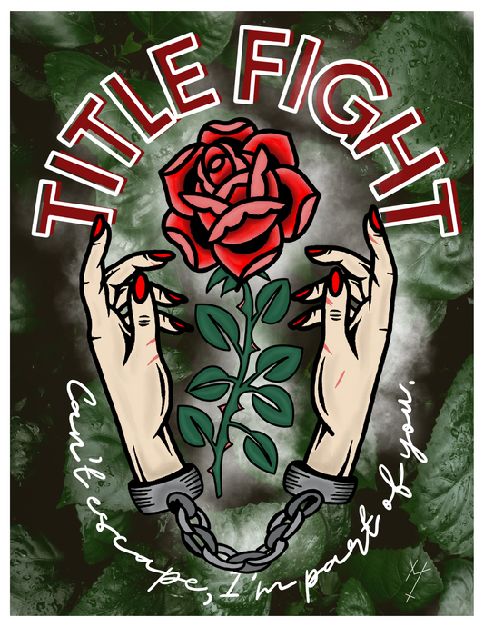 Title Fight: Rose of Sharon Art Print