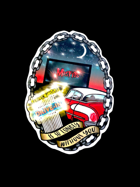Misfits: Saturday NIght Sticker.