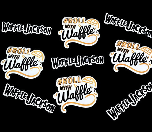 Waffle Jackson Sticker Pack