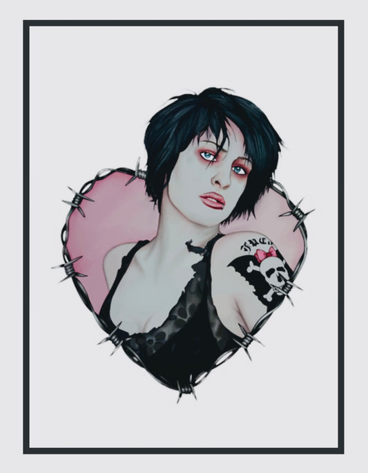 Brody Dalle Art Print.