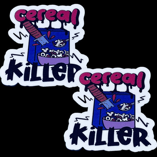 Cereal Killer Sticker.
