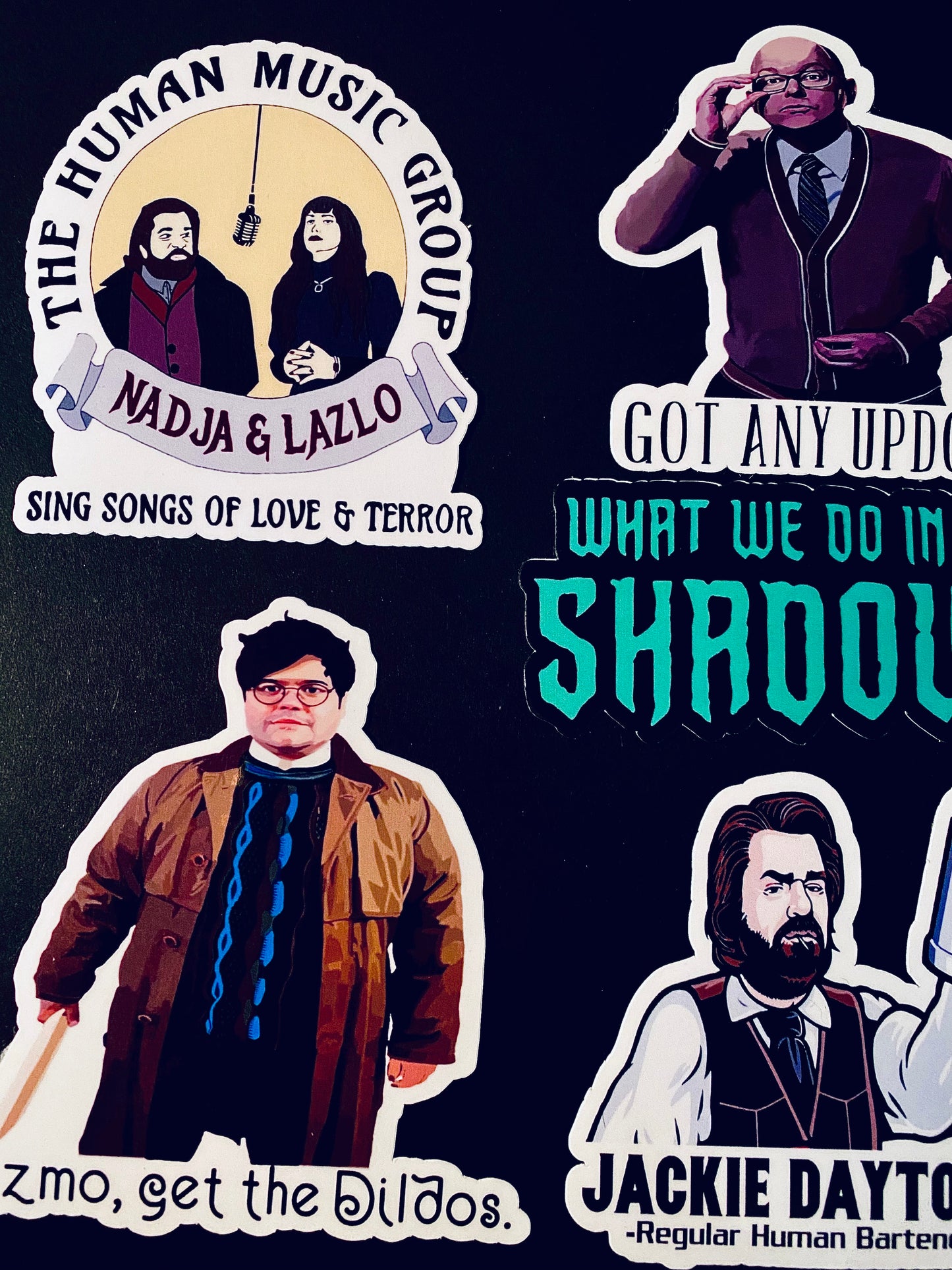 What We Do in the Shadows Sticker Pack