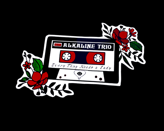 Alkaline Trio Sticker.