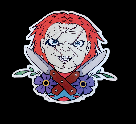 Chucky Sticker.