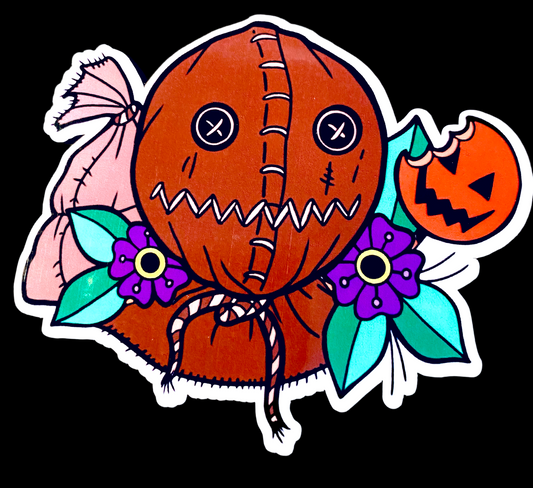 Sam Trick r’ Treat Sticker.