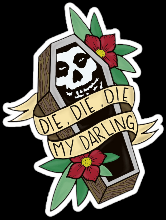 Misfits: Die,Die, Die My Darling Sticker