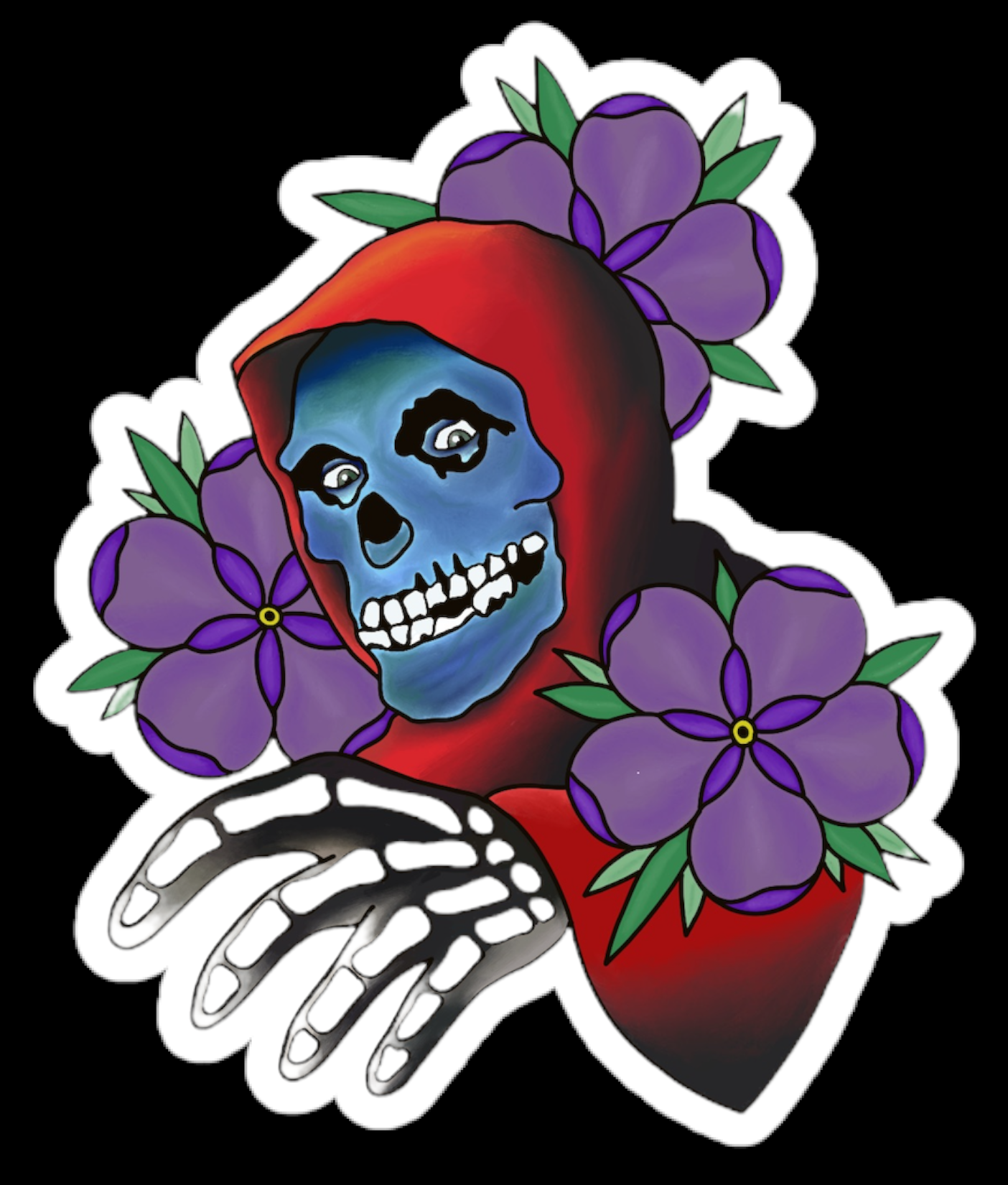 Misfits: Crimson Ghost Sticker