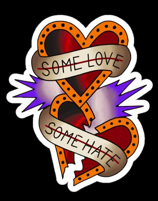 Misfits: Some Kinda Hate Sticker.