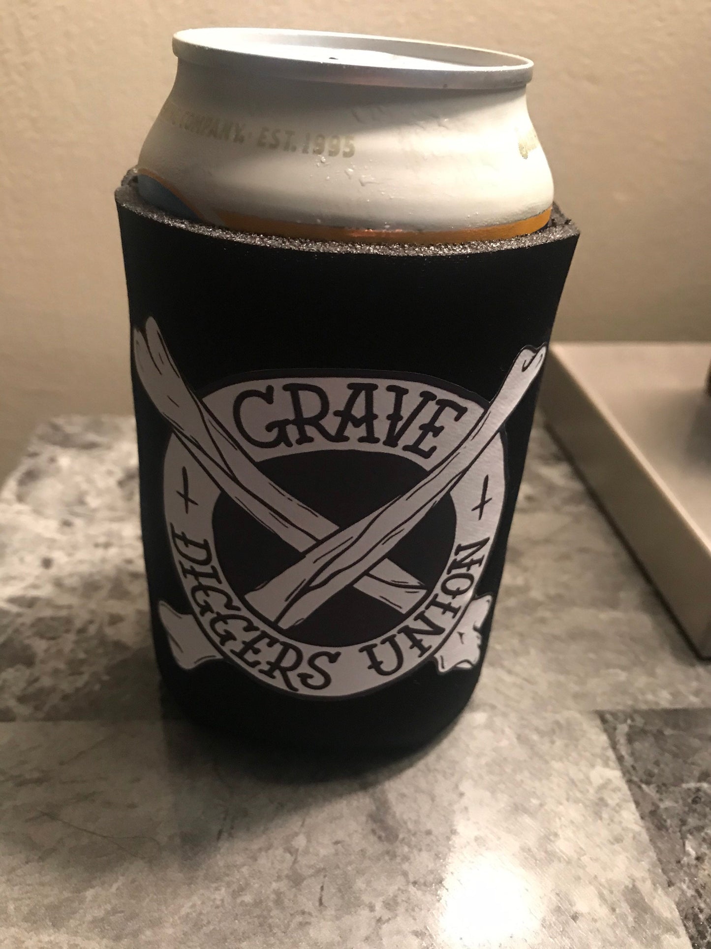 Grave Diggers Union Beer Koozie